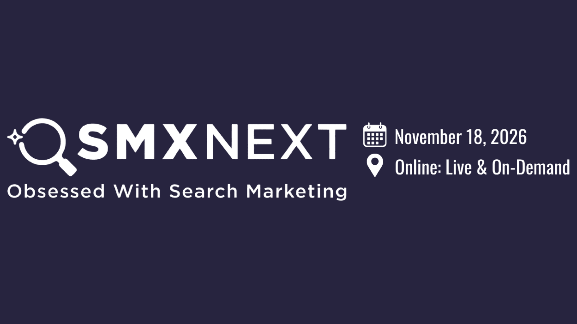 smx next 2026 logo